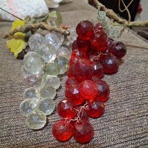 Pair Of McM Lucite Grapes